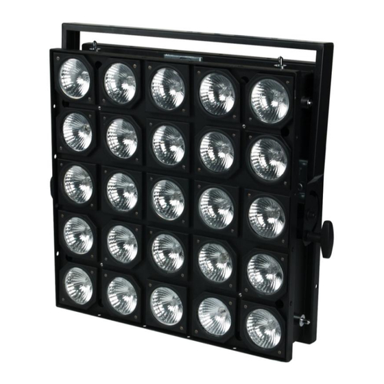 SHOWTEC Matrix 5x5 Blinder V2 Handbuch