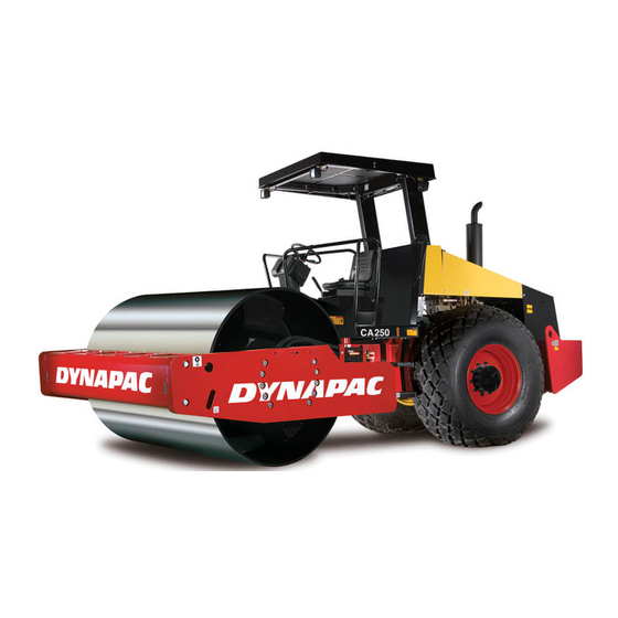Dynapac CA 250 series Bedienungsanleitung