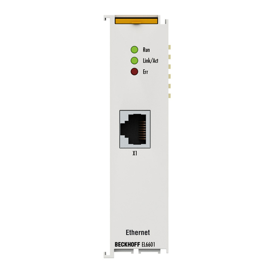 Beckhoff EL6601 Dokumentation