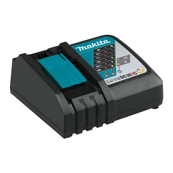 Makita DC18RC Bedienungsanleitung