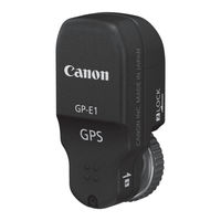 Canon GP-E1 Bedienungsanleitung