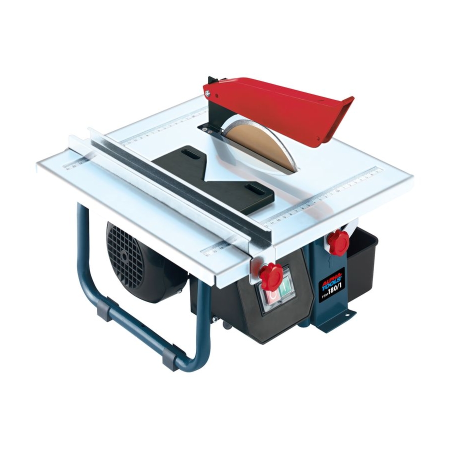 Alpha tools FSM 180/1 Bedienungsanleitung