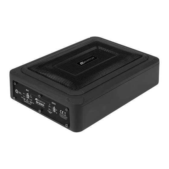 ESX Quantum Q168P Bedienungsanleitung