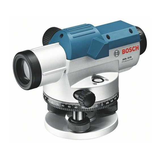 Bosch GOL 32 D Originalbetriebsanleitung