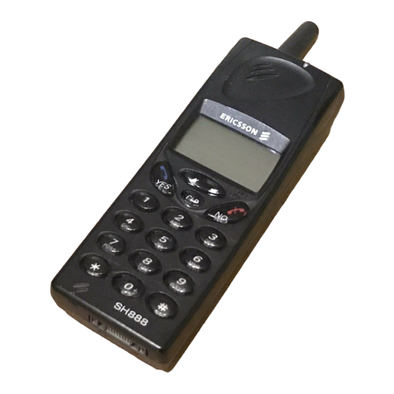 Ericsson SH 888 Handbücher
