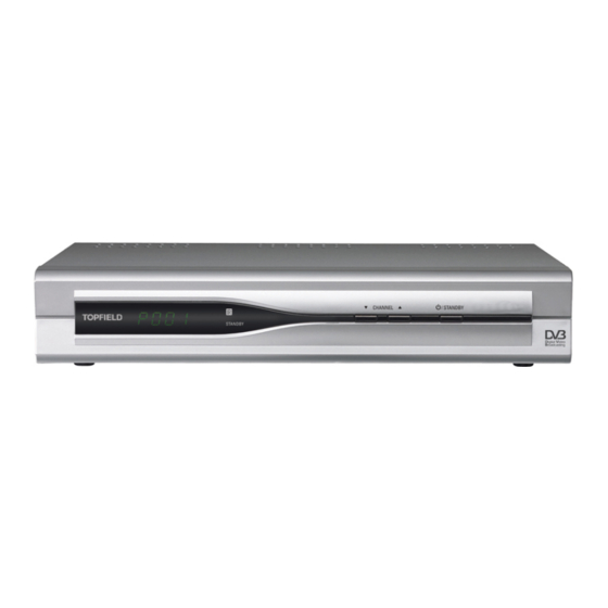 Topfield TF 6500 T HDMI Bedienungsanleitung