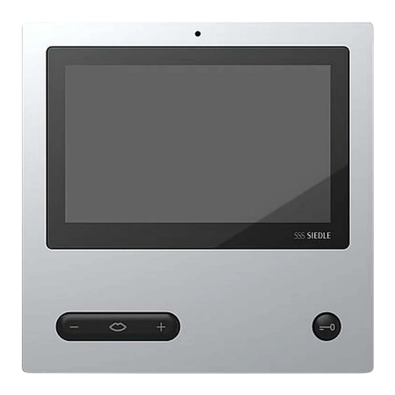 SSS Siedle AVP 870-0 Produktdatenblatt