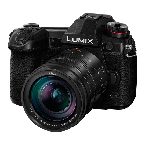 Panasonic Lumix DC-G9L Bedienungsanleitung