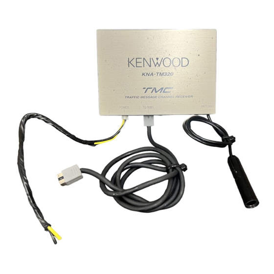 Kenwood KNA-TM320 Installationshandbuch