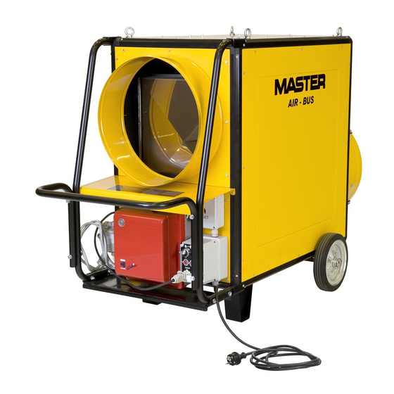 Master BV 470FSR Bedienungs- Und Wartungsanleitung