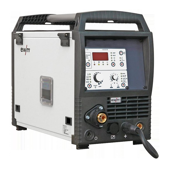 EWM Picomig 305 D3 puls TKG Betriebsanleitung