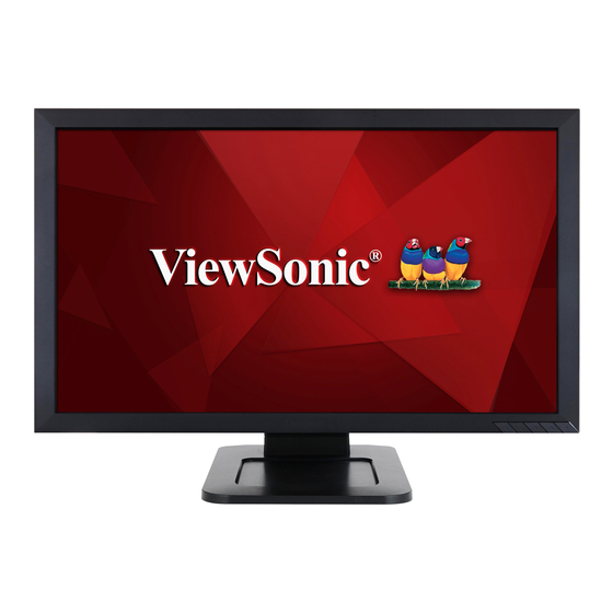 ViewSonic TD2421 Bedienungsanleitung