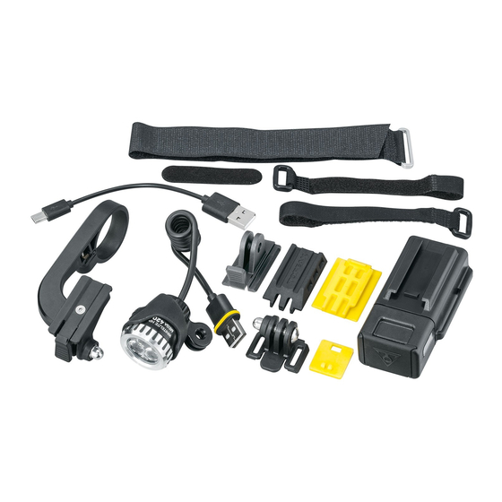 Topeak WHITELITE HP MEGA 420 Bedienungsanleitung