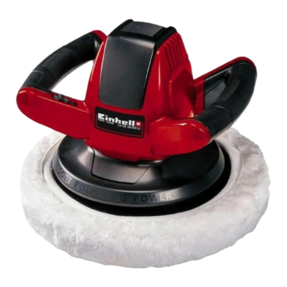 EINHELL CE-CB 18/254 Li Originalbetriebsanleitung