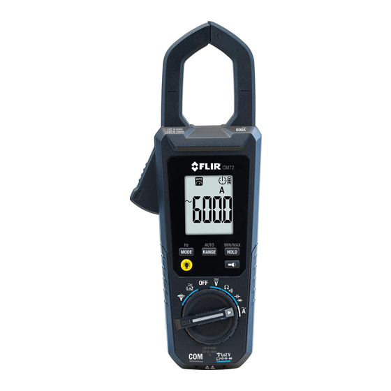 FLIR CM72 Bedienungsanleitung