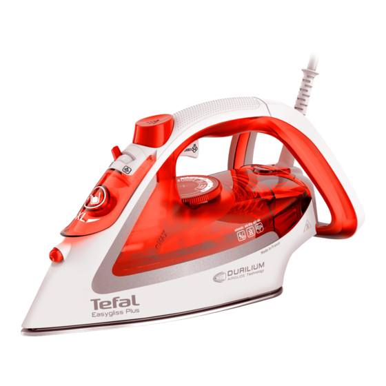 TEFAL EASYGLISS PLUS FV5738E3 Bedienungsanleitung