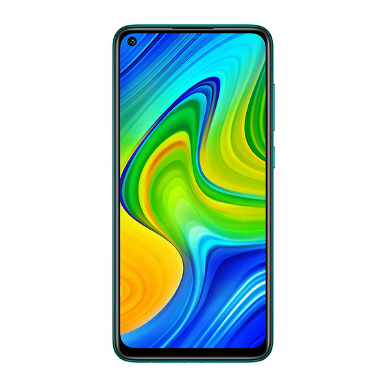 Xiaomi M2003J15SG Bedienungsanleitung