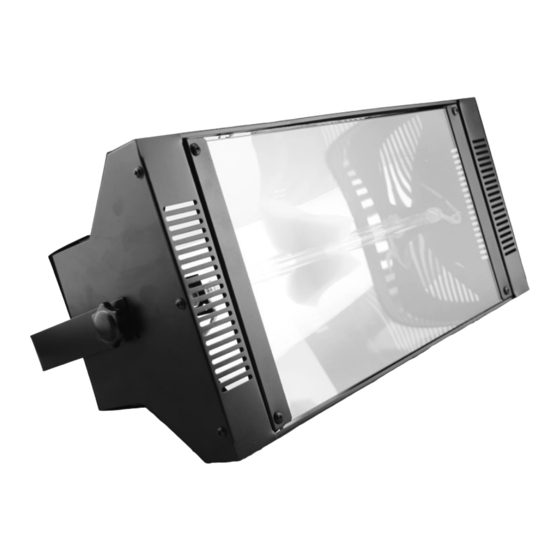 Showlite S-1500 Strobe 1500W Bedienungsanleitung