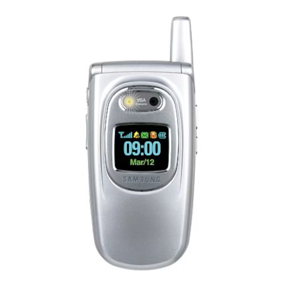 Samsung SGH-P510 Handbuch