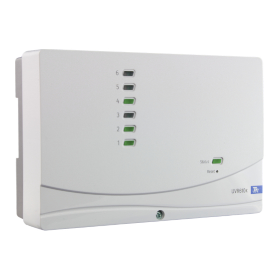 Technische Alternative UVR610K-OD Montageanleitung