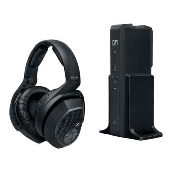 Sennheiser 772794000000 Bedienungsanleitung