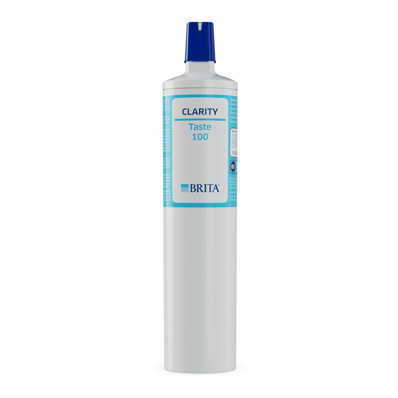 Brita CLARITY Taste 50 Handbuch
