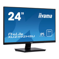 Iiyama ProLite XUB2492HSU Bedienungsanleitung