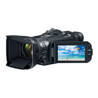 Canon LEGRIA GX10 Bedienungsanleitung