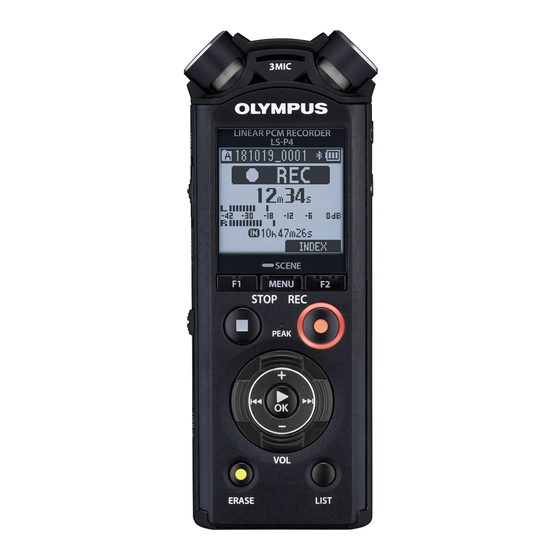 OLYMPUS LS-P1 BEDIENUNGSANLEITUNG Pdf-Herunterladen | ManualsLib