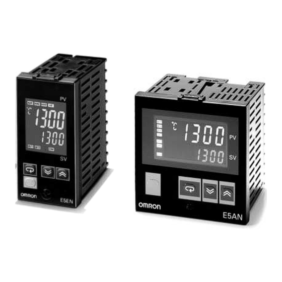 Omron E5AN Handbuch
