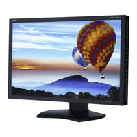 NEC MultiSync PA242W Bedienungsanleitung