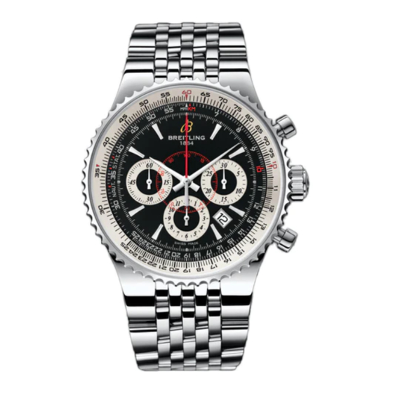 Breitling MONTBRILLANT 47 LIMITED EDITION Bedienungsanleitung