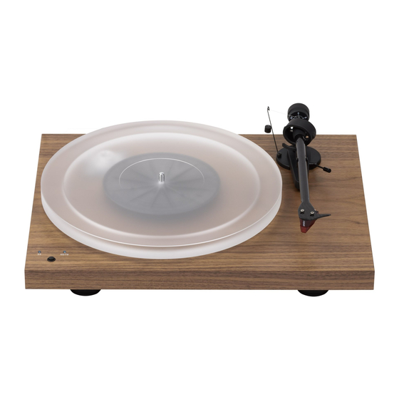 Pro-Ject Audio Systems Debut Carbon RecordMaster HiRes Bedienungsanleitung