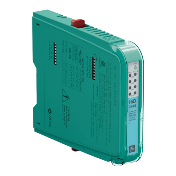 Pepperl+Fuchs HiD2844 Bedienungsanleitung