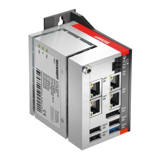 Beckhoff C6017 Handbuch