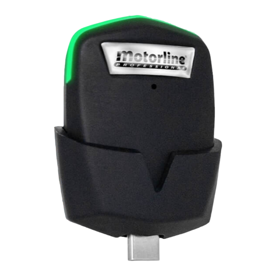 Motorline professional MCONNECT LINK Benutzer- Und Installationsanleitung