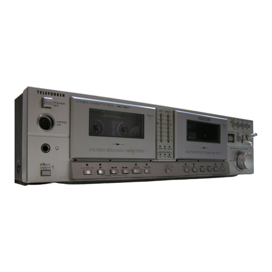 Telefunken HC 730T Stromlaufplan