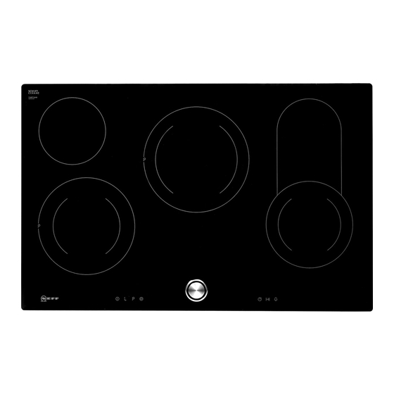 NEFF T1.U8-Serie Gebrauchsanleitung