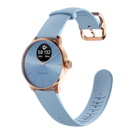 Withings Scanwatch Light Produkthilfe
