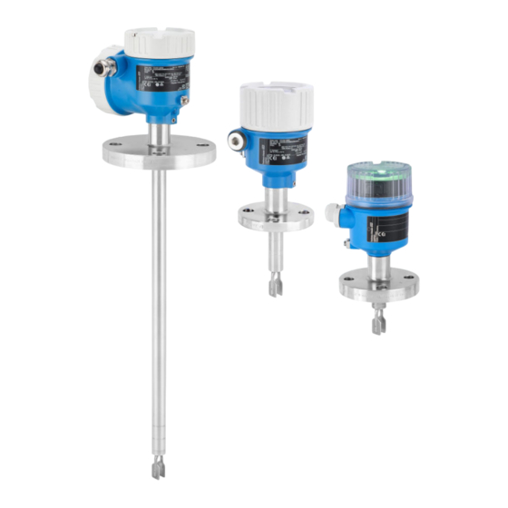 Endress+Hauser Liquiphant FTL51B Technische Information