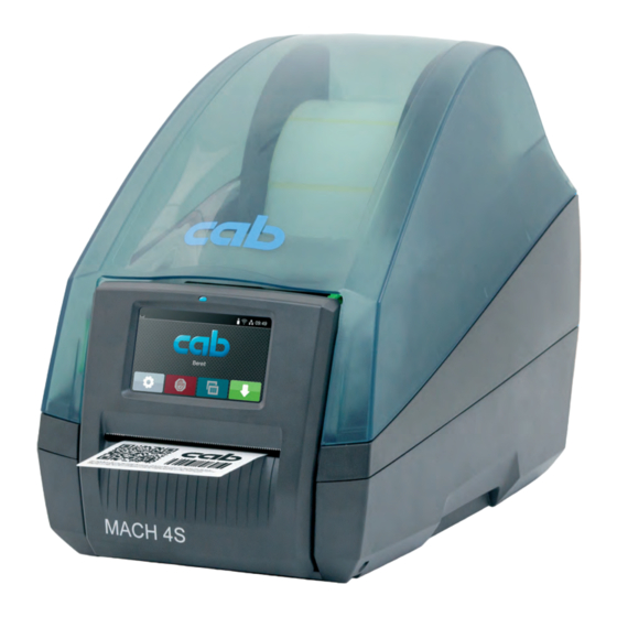 CAB MACH 4.3S/200P Bedienungsanleitung