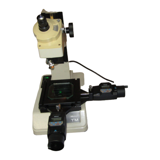 Mitutoyo TM-500 Bedienungsanleitung