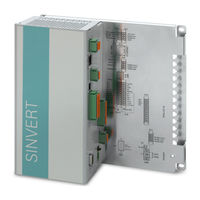 Siemens SINVERT PVM ControlBox Betriebsanleitung