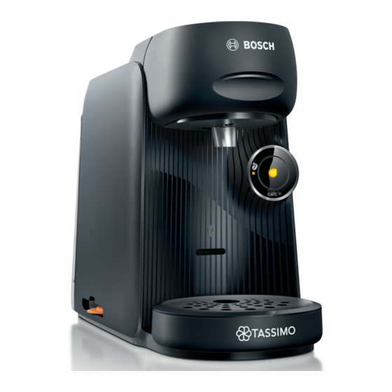 Bosch TASSIMO finesse friendly TAS16-Serie Bedienungsanleitung