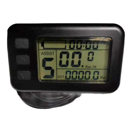 eBike KT- LCD1 Anwenderhandbuch
