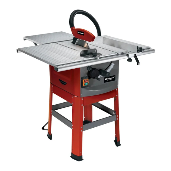 EINHELL RT-TS 1825 U Bedienungsanleitung