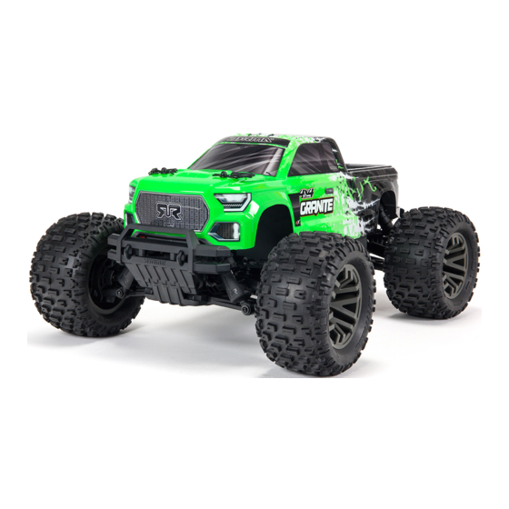 Arrma 4х4 blx Bedienungsanleitung