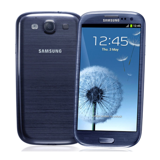 Samsung Galaxy S III Benutzerhandbuch