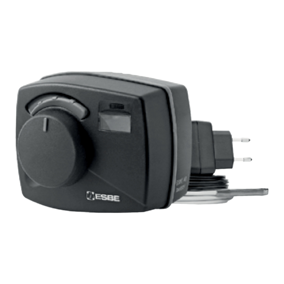 ESBE CRA110 Serie Handbuch