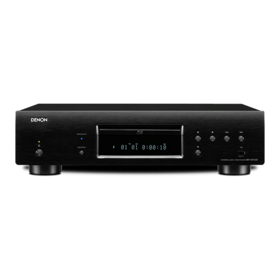 Denon DBT-3313UD Bedienungsanleitung